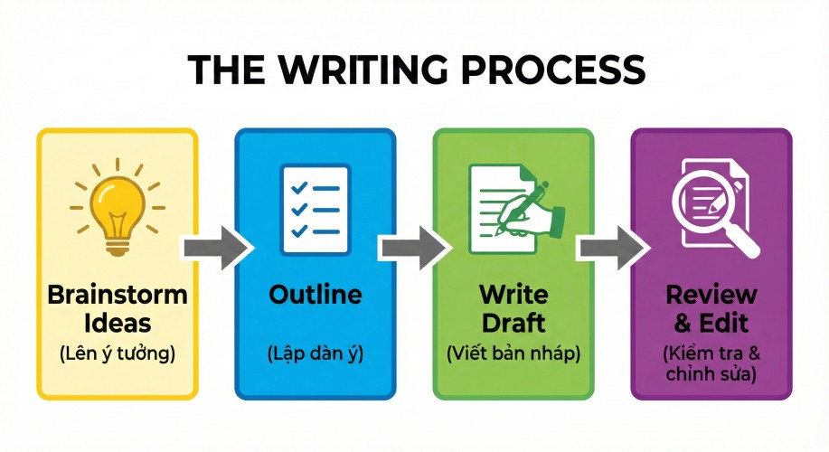 cách viết bài luận tiếng Anh