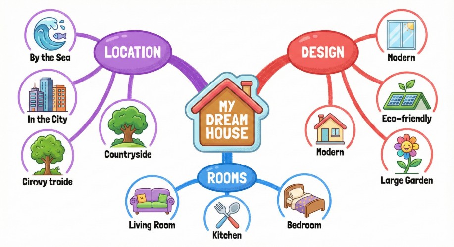 mindmap môn tiếng anh