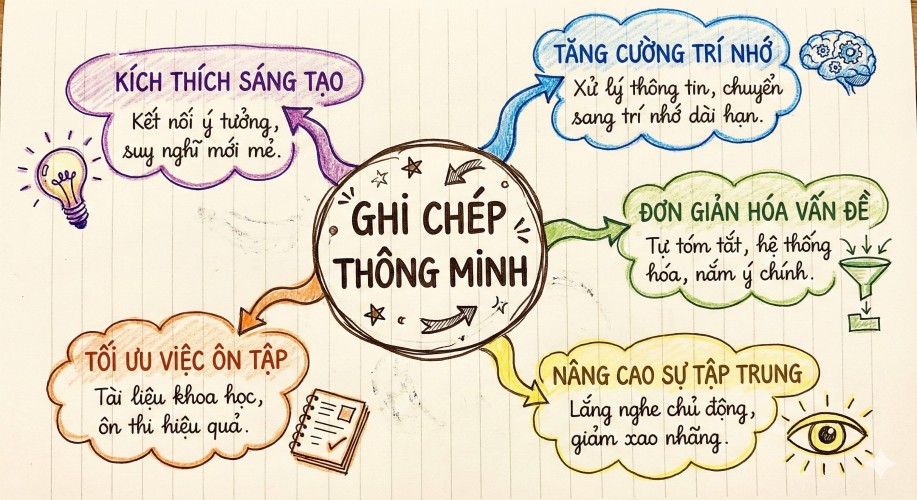 ghi ch&eacute;p hiệu quả