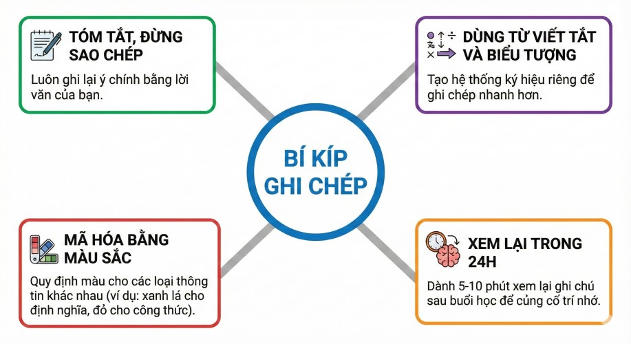 ghi ch&eacute;p hiệu quả