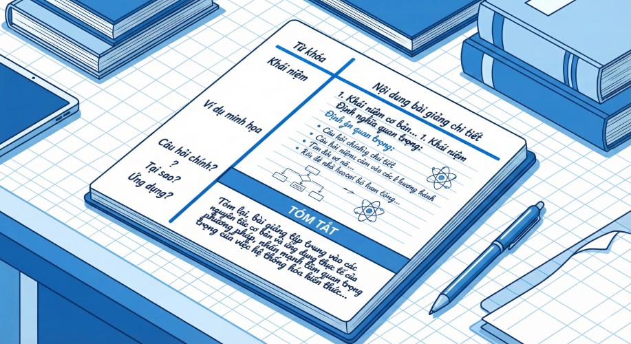 phương ph&aacute;p ghi ch&eacute;p