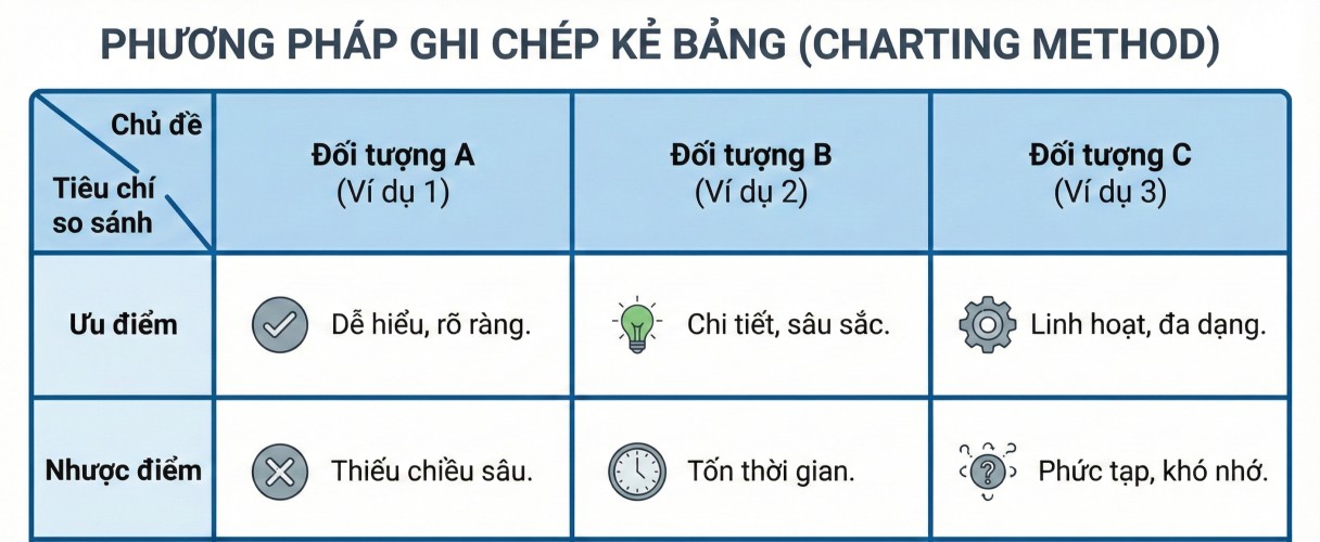 ghi ch&uacute; th&ocirc;ng minh